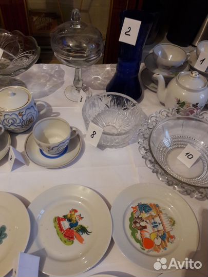 Старинное стекло советского периода