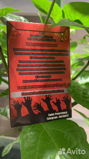 Семена Carolina Reaper