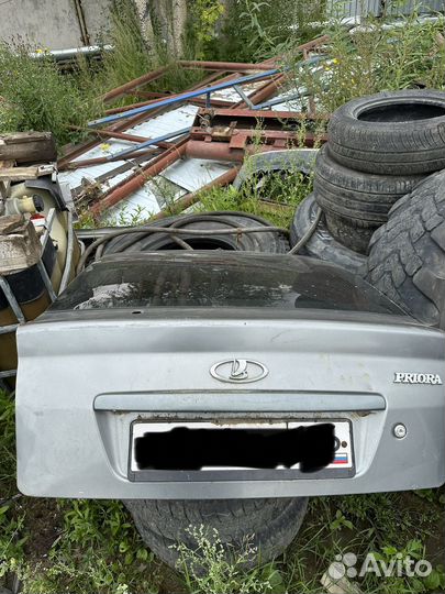 Крышка багажника priora хэтчбек