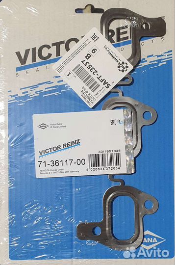 Прокладка выпускного коллектора audi а6с6