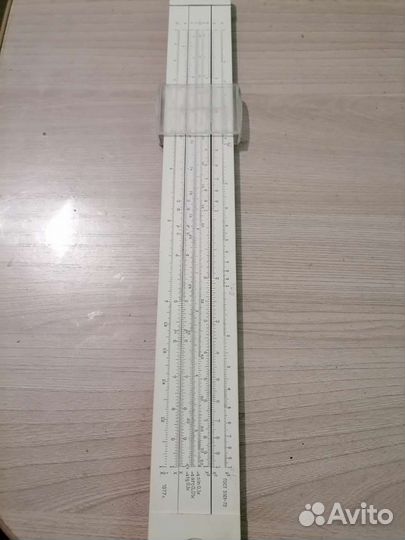 Логарифмическая линейка СССР