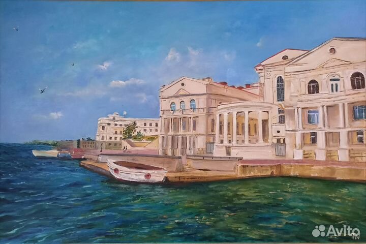 Картина Севастополь масло