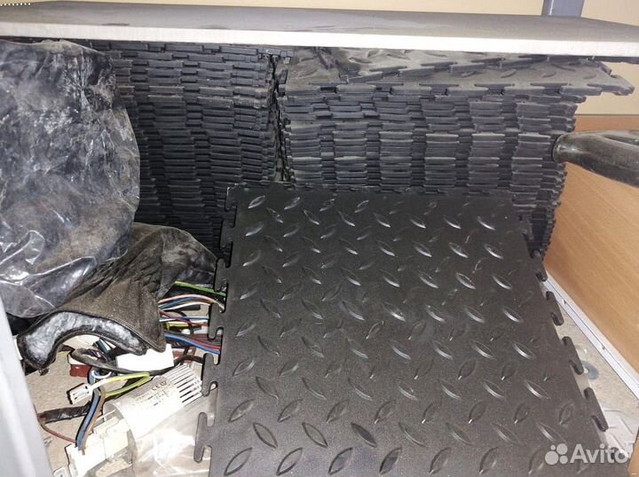 Пвх плитка с быстрым монтажом