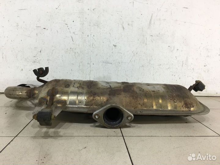 Задняя банка глушителя