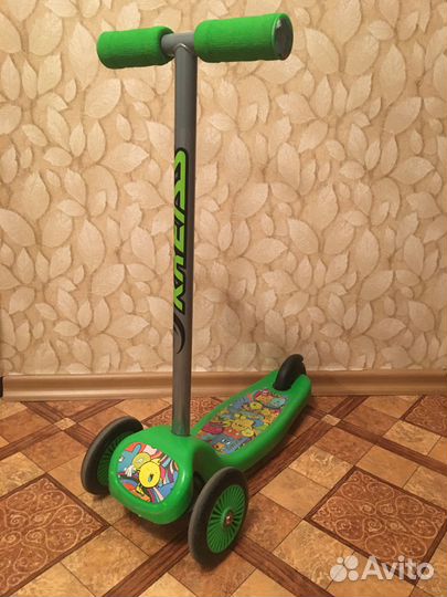 Самокат трехколесный kreiss