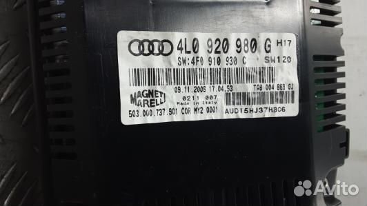 Щиток приборов audi Q7 (MUK25IT01)