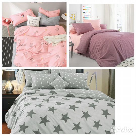 Постельное белье сатин Иваново много расцветок