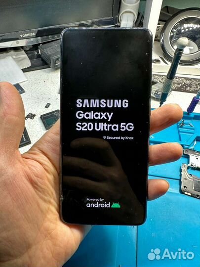 Стекло с заменой на Samsung Galaxy (переклейка)