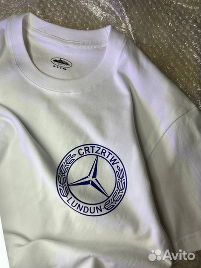 Футболка белая Corteiz