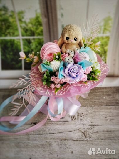 Букет из мыла