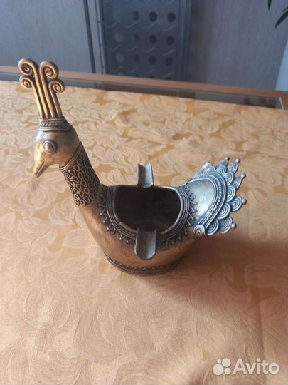 Пепельница бронза Италия