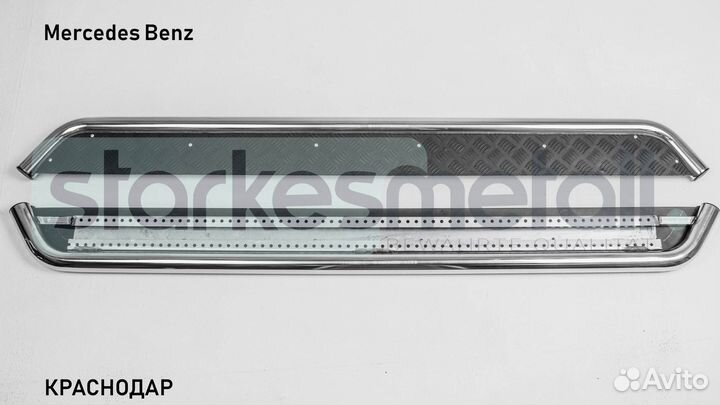 Пороги подножки Mercedes Benz Classik