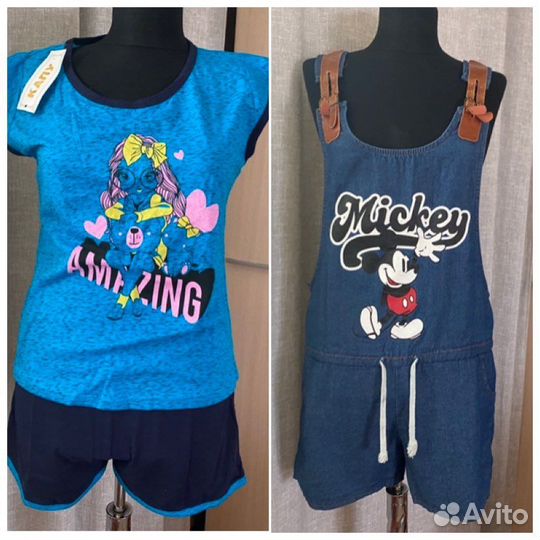 Женская одежда пекетом 42-44 летний комбинезон