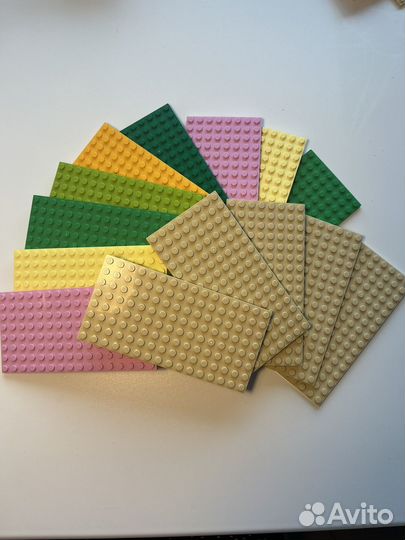 Пластины lego
