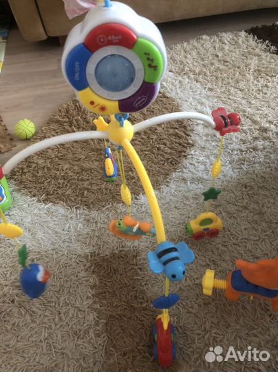 Музыкальная качель для кроватки