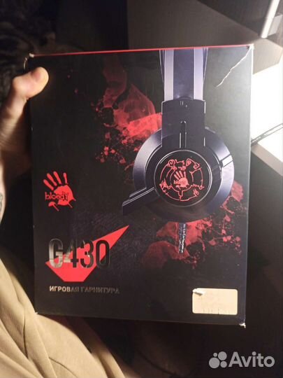 Игровая гарнитура a4tech bloody g430