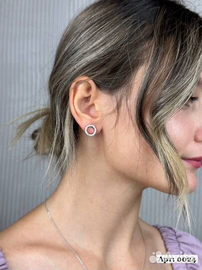 Серьги пусеты