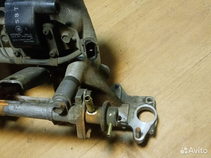 Впускной коллектор hyundai sonata3