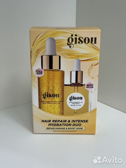 Gisou набор для волос Hair Repair & Hydration Duo