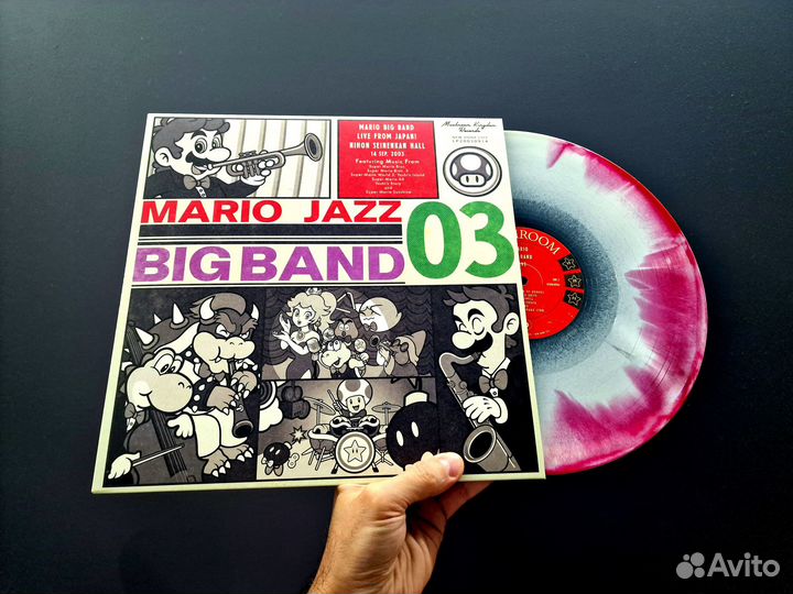 Mario big band live LP винил цветной эксклюзив