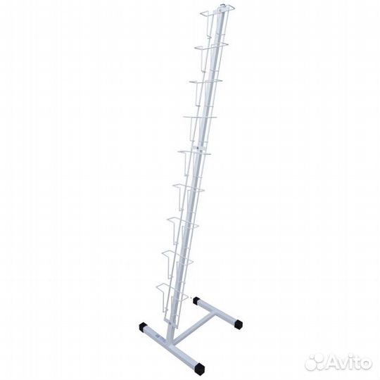 Стойка для брошюр на 9 лотков А5 К010, белая