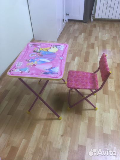 Детский стол и стул nika kids