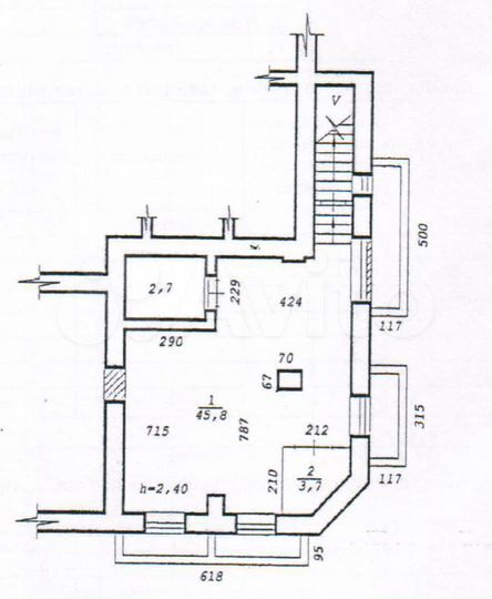 Свободного назначения, 52.2 м²