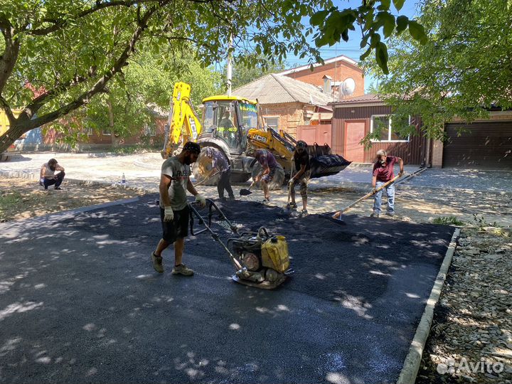 Асфальтирование и благоустройство