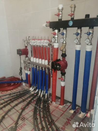 Водяной теплый пол, монтаж отопления