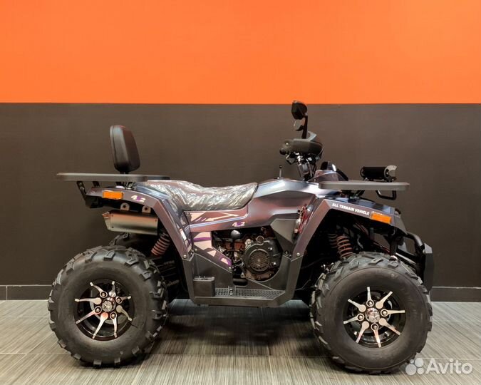 Квадроцикл Tao Motor ATV 200 Lux (Серый)