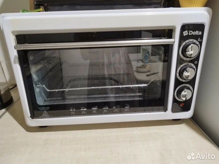 Жарочный шкаф с грилем delta D-0124 белый