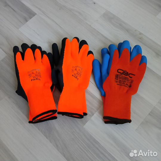 Перчатки рабочие всех видов