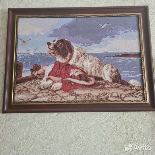 Картина вышитая крестом