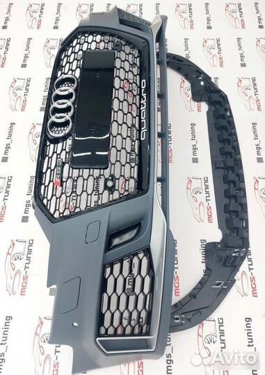 Бампер RS3 Ауди A3 Хэтчбек 16-20 8V рест Audi A3