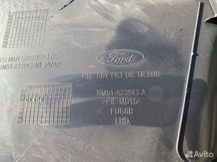 Обшивка двери передняя левая Ford Focus 3