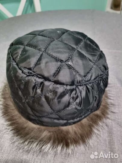 Шапка из чернобурки