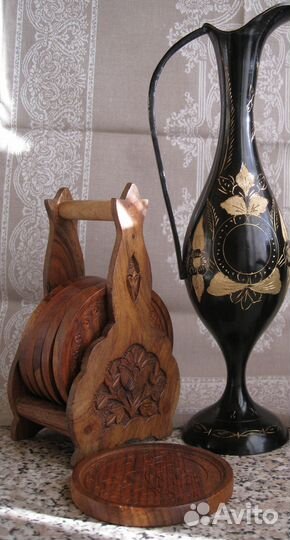 Подставки под горячее Индия Винтаж Новые