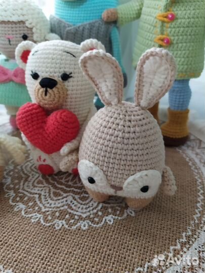 Вязанье на заказ (игрушки крючком)