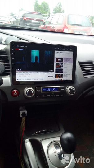 Магнитола на андроиде civic