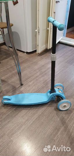 Самокат детский трехколесный бу