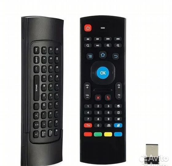 Тв-приставка H96max 4/64GB аэромышь голосовая