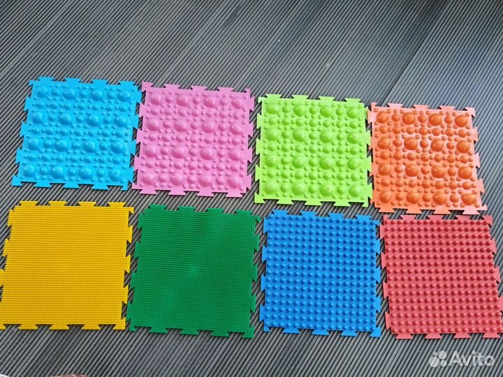 Коврики массажные 8 шт (набором)