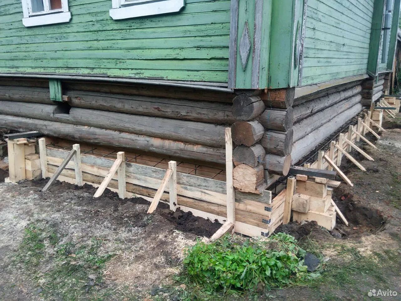 Ремонт дома. Замена венцов. Подъем дома, Мариуполь