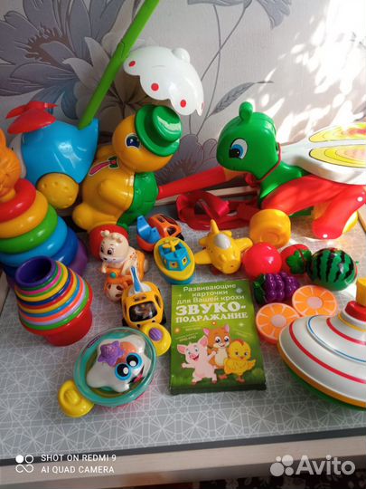 Развивающие игрушки от 1 года пакетом