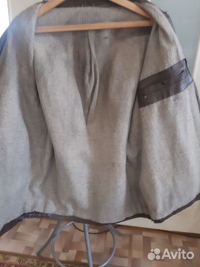 Куртка летная кожаная 