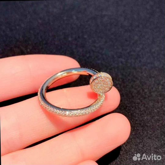 Кольцо Cartier Juste un Clou, розовое золото 0,94ct