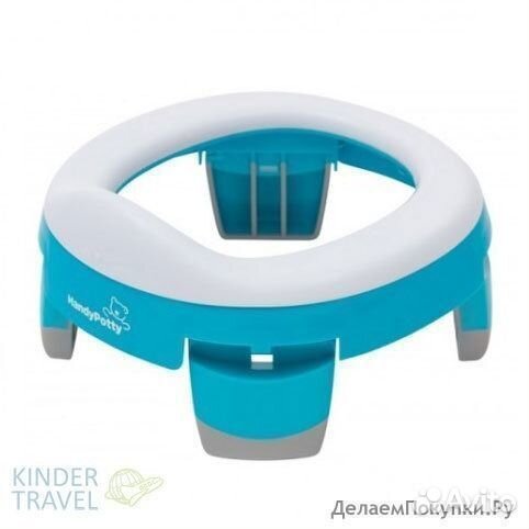 Горшок дорожный Roxy kids и насадка на унитаз