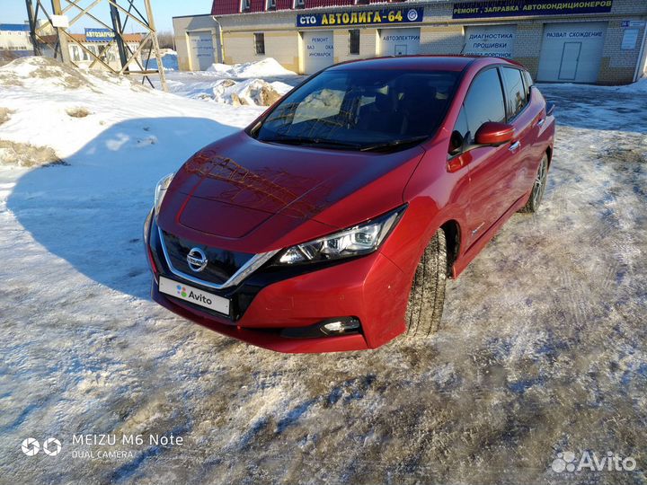 Nissan Leaf 150 л.с. AT, 2018, 48 000 км