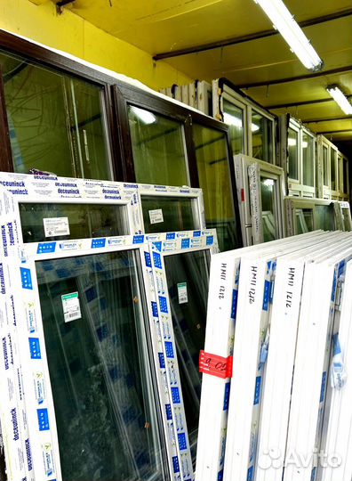 Окна пластиковые бу