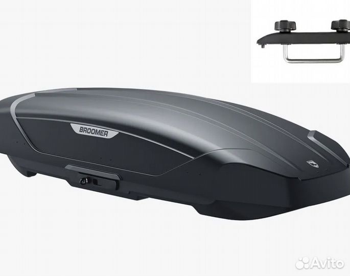 Автобокс Broomer Venture L черный матовый